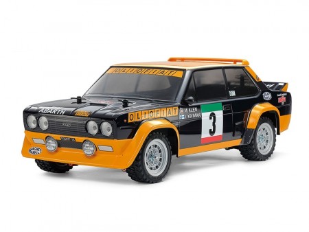 TAMIYA FIAT 131 ABARTH RALLY OLIO FIAT (NO ESC) MF-01X