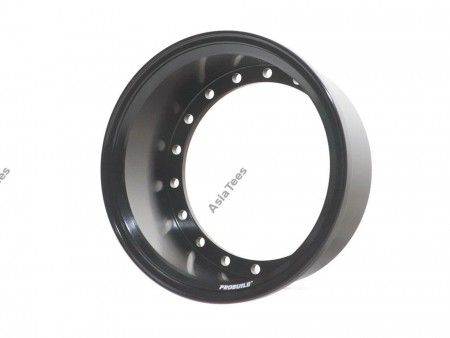Boom Racing ProBuild™  Extra Wide Alum 19.5mm Wheel Barrel (1) Black