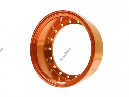 Boom Racing ProBuild™ Alum 15mm Wheel Barrel (1) Orange