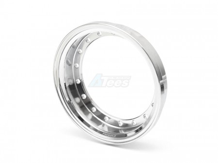 Boom Racing ProBuild™ Alum 7.5mm Wheel Barrel (1) Chrome