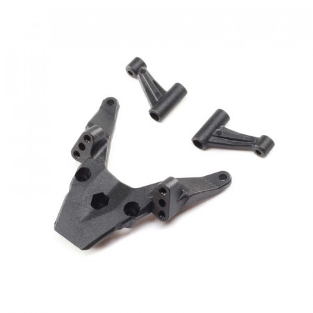 Losi FR Bulkhead/FR Brace, Left/Right: Mini-T 2.0, Mini-B