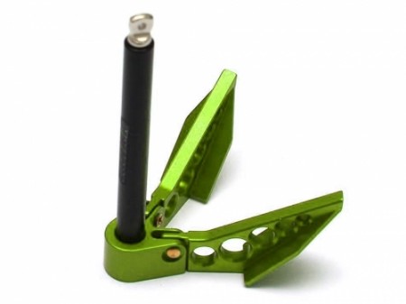 Boom Racing Scale Accessories - Foldable Winch Anchor Green [RECON G6 The Fix Certified]