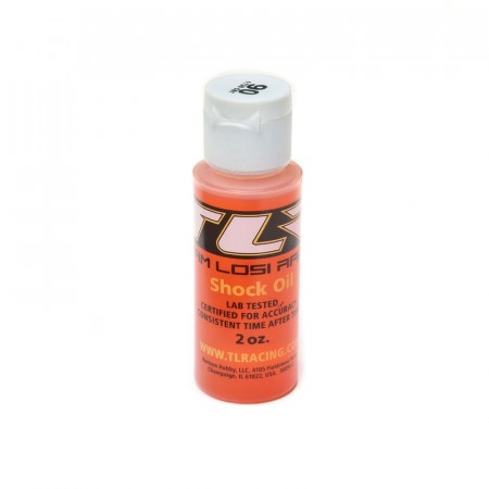 Team Losi Racing Silicone Shock Oil, 90WT, 1130CST, 2oz