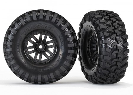 TRX8272 Tires and Wheels Canyon Trail 1.9