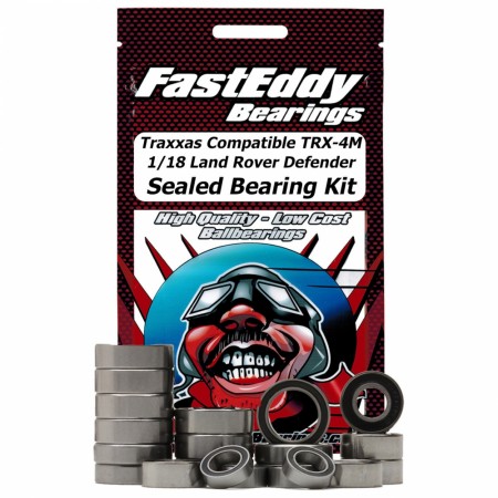Fast Eddy kulelager Traxxas Compatible TRX-4M 1/18 Land Rover Defender Sealed Bearing Kit