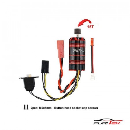 FURITEK UNITY PRO 3500kv 2-in-1 Micro FOC Brushless System for FX118/CR-18P-2024