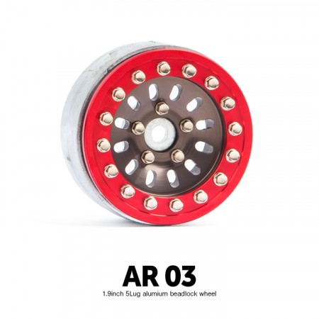 Gmade 1.9in AR03 Aluminium Beadlock felg (2)