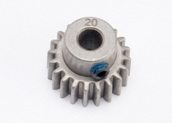 Traxxas Gear, 20T pinion (0.8 metric pitch, compatible with 32-pitch) (fits 5mm shaft)/ set screw