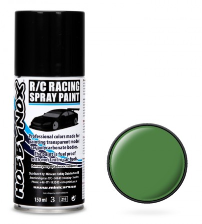 Hobbynox Olive Green R/C Racing Spray Paint 150 ml