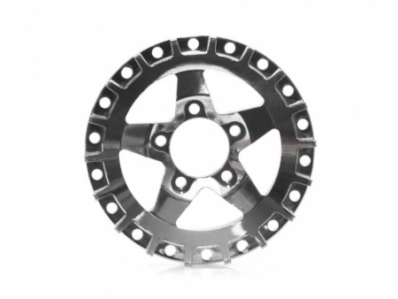 Boom Racing ProBuild™ Alum SS5 Faceplate (1) Chrome