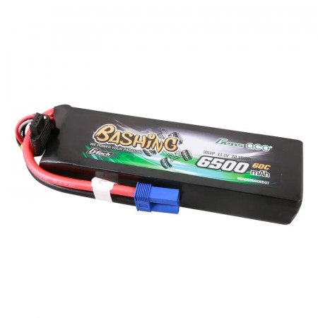 3s  6500mAh - 60C - Gens Ace Bashing G-Tech EC5