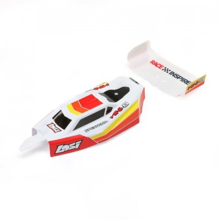 Losi Body and Wing, Red: Mini-B, BL