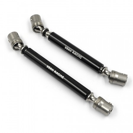 Yeah Racing Stainless Steel and Aluminum Front and Rear Center Shaft 2 pcs For Element 1/10 Enduro