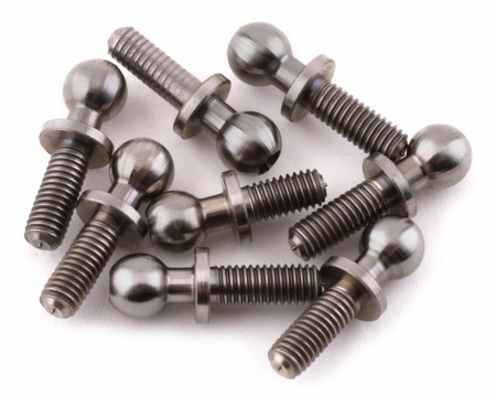 Yeah Racing High Precision 64 Titanium Ball Stud 4.8mm x 8mm 8pcs