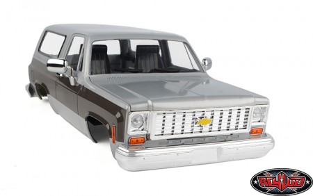 RC4WD Chevrolet Blazer Hard Body Complete Set (Silver/Warm Grey)