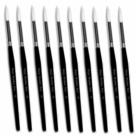 Major Brushes: pensel for akrylmaling, str 8 (1)