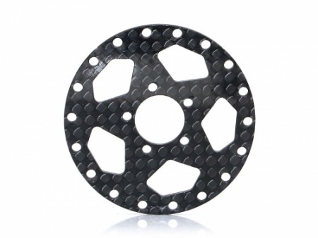 Boom Racing ProBuild™ CFS5 Carbon Fiber Faceplate (1) Black