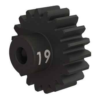 Traxxas TRX3949X Gear, 19-T pinion (32-p), heavy duty (machined, hardened steel) (fits 3mm shaft)