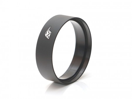 Boom Racing ProBuild™ 1.9in Narrow Alum Center Ring 16.5mm (1) Matte Black