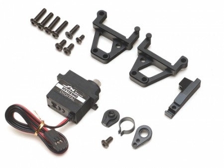 Boom Racing Mini Servo Mount Set for BRX01 w/ Mini Servo @ 8.4v for BRX01