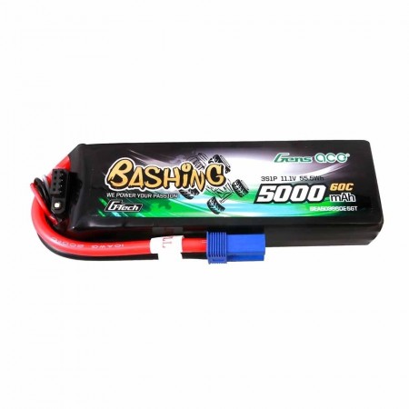 3s 5000mAh - 60C - Gens Ace Bashing G-Tech EC5