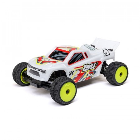 Losi 1/28 Micro-T 2S 2WD RTR Stadium Truck (Battery and Charger Included), White