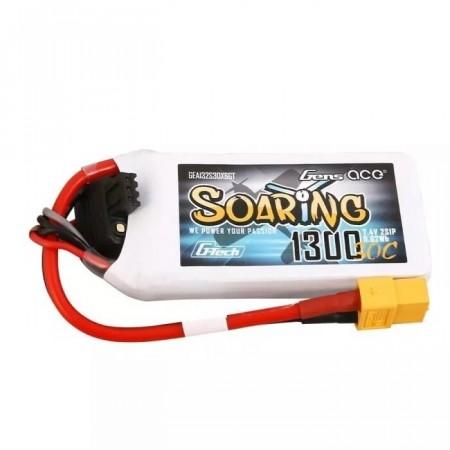 Gens Ace Soaring G-Tech XT60 2s 1300mAh 30C  