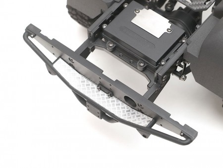 Boom Racing KUDU™ Rear Metal Step Bumper w/ Diamond Plate for BRX02