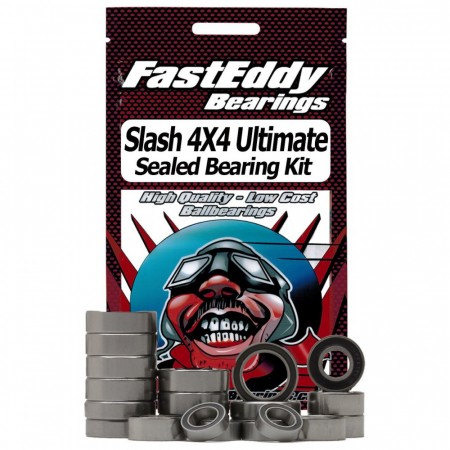 Fast Eddy kulelager Traxxas Slash 4X4 RTR TQi Ceramic Rubber Sealed Bearing Kit
