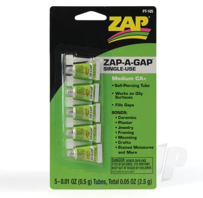 ZAP-A-GAP SINGLE USE .01 OZ (5) PT-105 