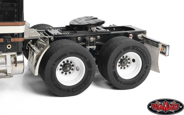 Shown installed on Tamiya 56336 RC King Hauler Black Edition for example (Not Included)