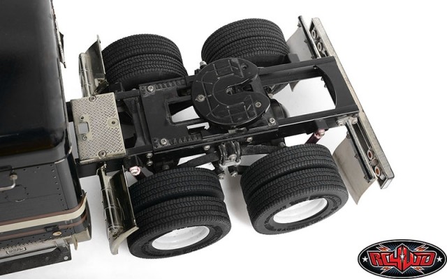 Shown installed on Tamiya 56336 RC King Hauler Black Edition for example (Not Included)