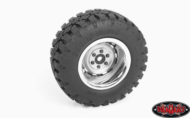 Shown installed on RC4WD Goodyear Wrangler Duratrac 1.9