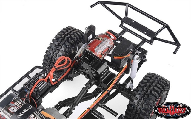 Shown installed on RC4WD Marlin Crawler Trail Finder 2 RTR Chassis (Z-RTR0034) with RC4WD Scale Steel Punisher Shaft V2 (75mm - 95mm / 2.95'' - 3.74'') (Z-S0335) for example (Not Included)