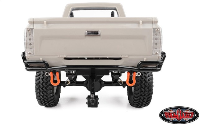 Shown installed on RC4WD Trail Finder 2 Truck Kit w/Mojave II Body Set (Z-K0049) with RC4WD Adjustable Drop Hitch (Short) (Z-S1095) and King Kong Tow Shackle (Orange) (Z-S1237) for example (Not Included)
