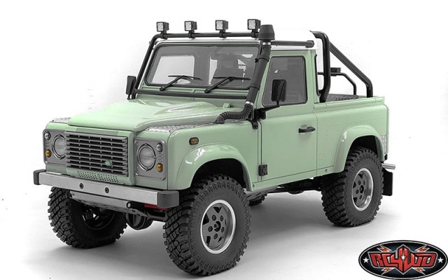Shown installed on RC4WD Gelande II RTR W/ 2015 Land Rover Defender D90 Body Set (Heritage Edition) (Z-RTR0044)
