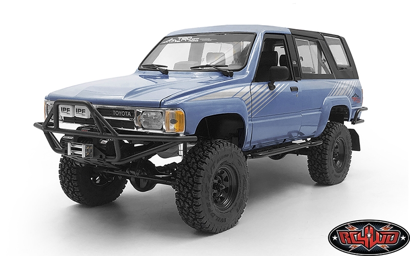 Shown with RC4WD Trail Finder 2 Truck Kit (Z-K0054), RC4WD 1985 Toyota 4Runner Hard Body Complete Set (Z-B0167), Front Windshield Decals for 1985 Toyota 4Runner Hard Body (VVV-C0752) (not included)