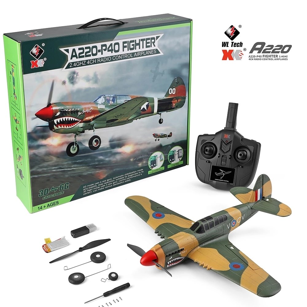 WLtoys P-40 Warhawk 4ch 2.4GHz