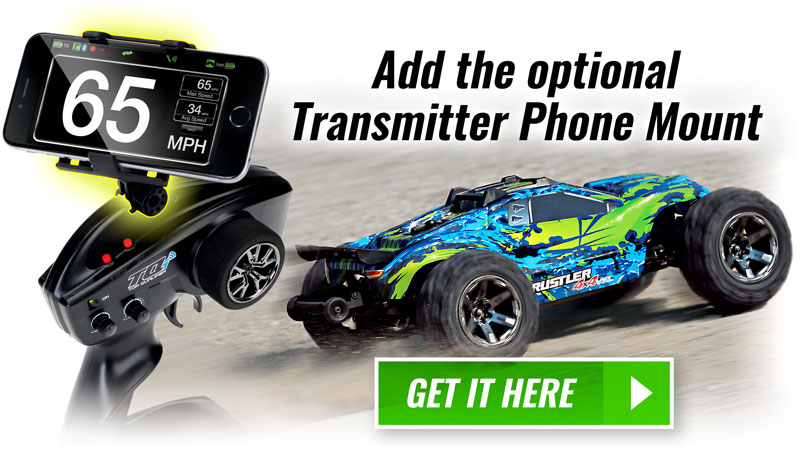 Add the optional Transmitter Phone Mount - Get it Here!