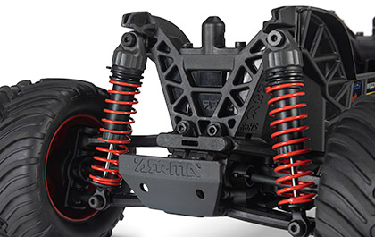 ADJUSTABLE SUSPENSION for the ARRMA GORGON GROM 4X4 RTR RC Monster Truck