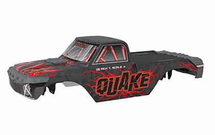 MONSTER TRUCK BODY for the ARRMA QUAKE GROM 4X4 RTR RC Monster Truck