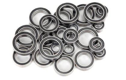 Rubber shielded bearings