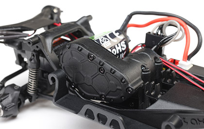 EASY-ACCESS TRANSMISSION for the Axial 1/30 SCX30 Chevrolet K10 4X4 Truck RTR