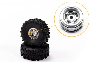 AUTHENTIC DEEP-DISH SLOTTED WHEELS