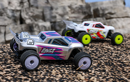 13+ MPH WITH ROOKIE MODE for the Losi 1/28 Micro-T 2WD RTR RC Stadium Truck