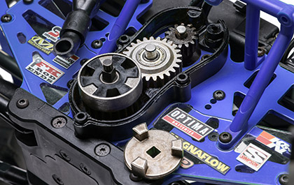 CENTER DIFFERENTIAL WITH CUSH DRIVE for the Losi 1/8 LMT 2.0 4X4 RC Monster Truck