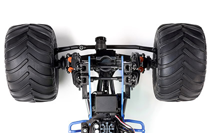 WIDER & LONGER FOOTPRINT  for the Losi 1/8 LMT 2.0 4X4 RC Monster Truck