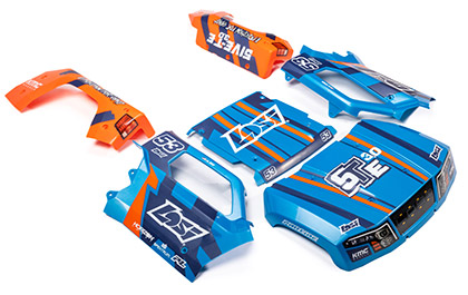 Ultra Durable Injection-Molded Body Panels	 for the Losi 1/5 5IVE-TE RC RTR  Desert Truck